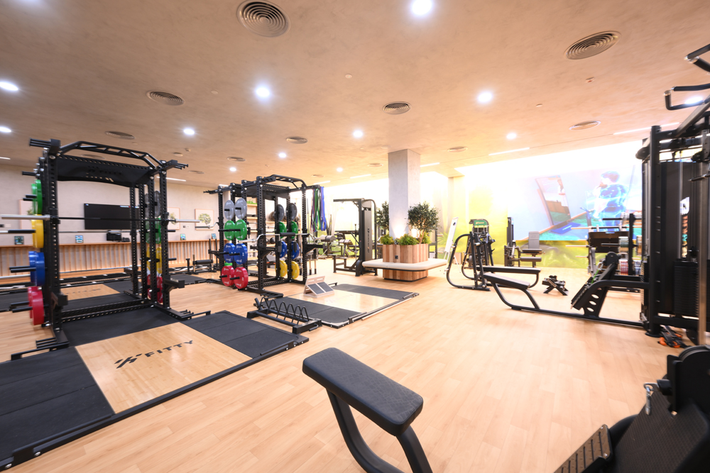 Functional training equipment at Fitty