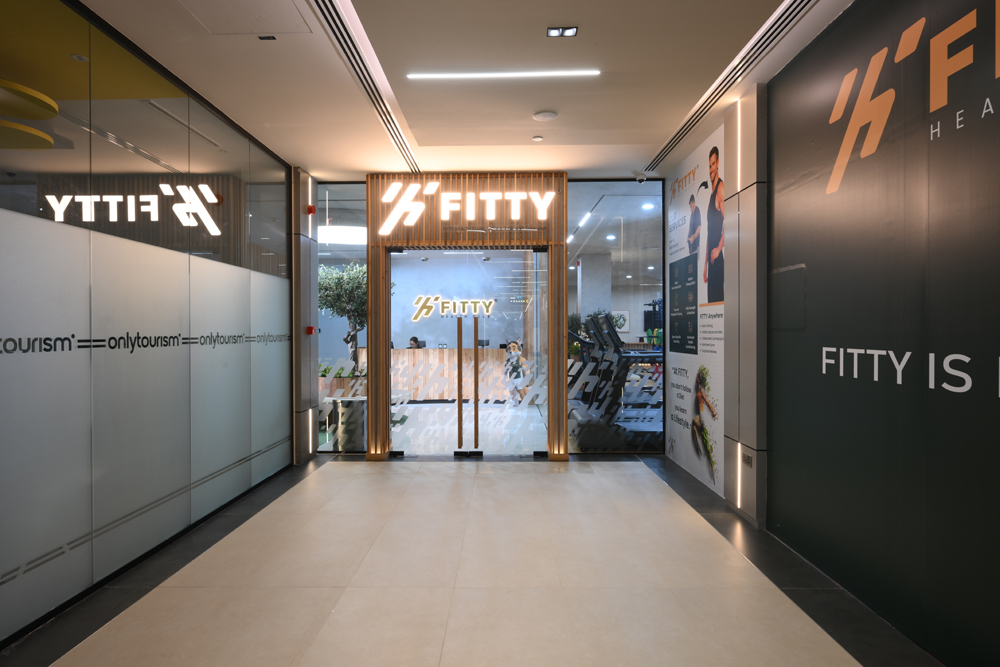Fitty studio entrance in Al Mankhool, Dubai